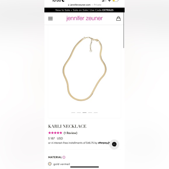 Jennifer Zeuner Necklace (SKU 1) - Picture 2 of 7